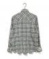 CARTER YOUNG (カーターヤング) WESTERN BUSINESS SHIRT ICE PLAID ブルー×ホワイト サイズ:S：10000円