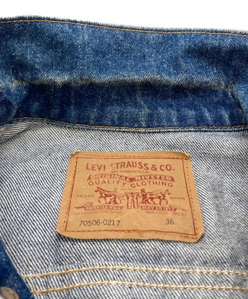 LEVI'S（リーバイス）LEVI'S (リーバイス) デニムジャケット　70506-0217 インディゴ サイズ:36の古着・服飾アイテム