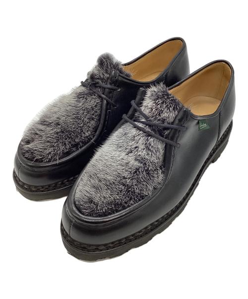 PARABOOT（パラブーツ）PARABOOT (パラブーツ) MICHAEL NOIR MINK PARABOOT ブラック サイズ:41の古着・服飾アイテム