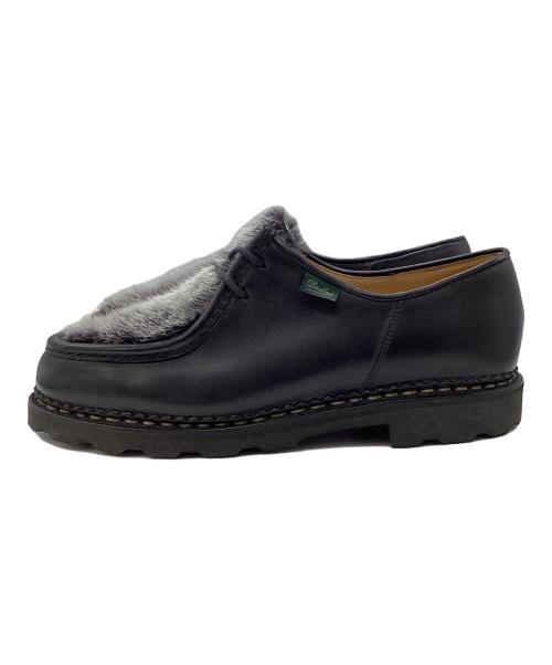 PARABOOT（パラブーツ）PARABOOT (パラブーツ) MICHAEL NOIR MINK PARABOOT ブラック サイズ:41の古着・服飾アイテム