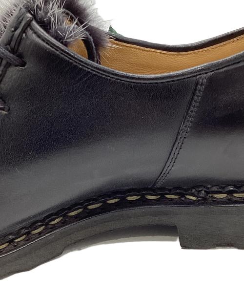 PARABOOT（パラブーツ）PARABOOT (パラブーツ) MICHAEL NOIR MINK PARABOOT ブラック サイズ:41の古着・服飾アイテム