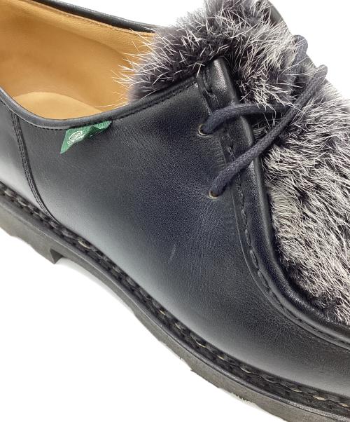 PARABOOT（パラブーツ）PARABOOT (パラブーツ) MICHAEL NOIR MINK PARABOOT ブラック サイズ:41の古着・服飾アイテム