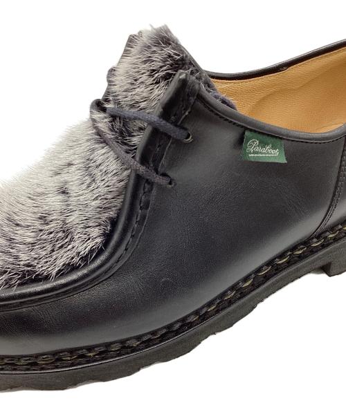 PARABOOT（パラブーツ）PARABOOT (パラブーツ) MICHAEL NOIR MINK PARABOOT ブラック サイズ:41の古着・服飾アイテム