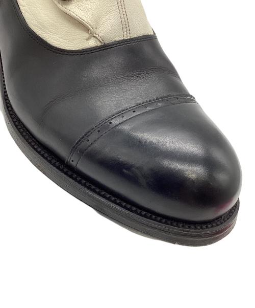 ROLLING DUB TRIO（ローリングダブトリオ）ROLLING DUB TRIO (ローリングダブトリオ) BUTTON BOOTS “BOYS” ホワイト×ブラック サイズ:8の古着・服飾アイテム