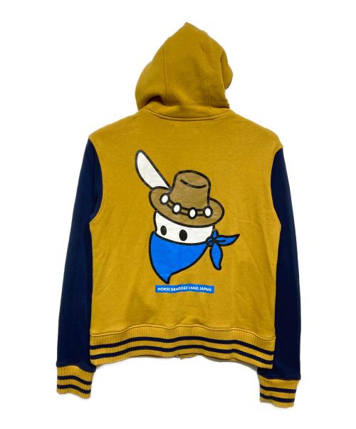 CUNE（キューン）CUNE (キューン) スウェットフードスタジャン イエロー サイズ:3の古着・服飾アイテム
