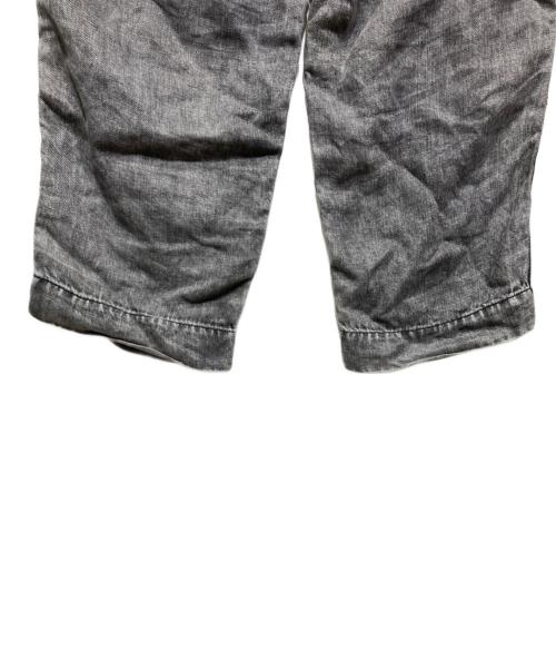 CAHLUMN（カウラム）CAHLUMN (カウラム) リネンデニム ペインターパンツ　1043390900039　 グレー サイズ:XLの古着・服飾アイテム