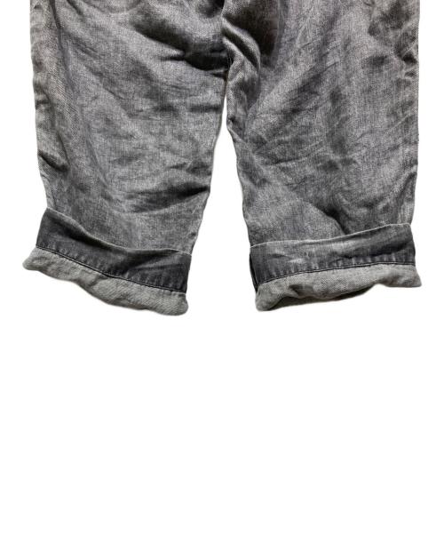 CAHLUMN（カウラム）CAHLUMN (カウラム) リネンデニム ペインターパンツ　1043390900039　 グレー サイズ:XLの古着・服飾アイテム