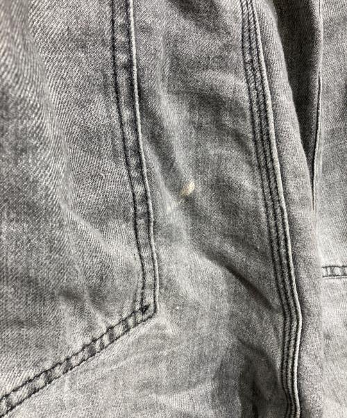 CAHLUMN（カウラム）CAHLUMN (カウラム) リネンデニム ペインターパンツ　1043390900039　 グレー サイズ:XLの古着・服飾アイテム