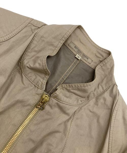 BOTTEGA VENETA（ボッテガベネタ）BOTTEGA VENETA (ボッテガベネタ) モーターサイクルジャケット ベージュ サイズ:50の古着・服飾アイテム