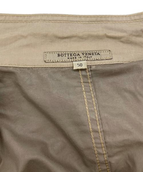 BOTTEGA VENETA（ボッテガベネタ）BOTTEGA VENETA (ボッテガベネタ) モーターサイクルジャケット ベージュ サイズ:50の古着・服飾アイテム
