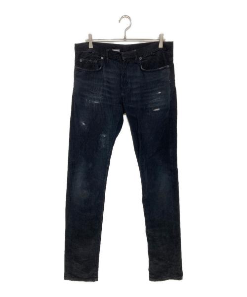 DIOR HOMME（ディオール オム）DIOR HOMME (ディオール オム) リペア加工 コーデュロイパンツ ブラック サイズ:31の古着・服飾アイテム