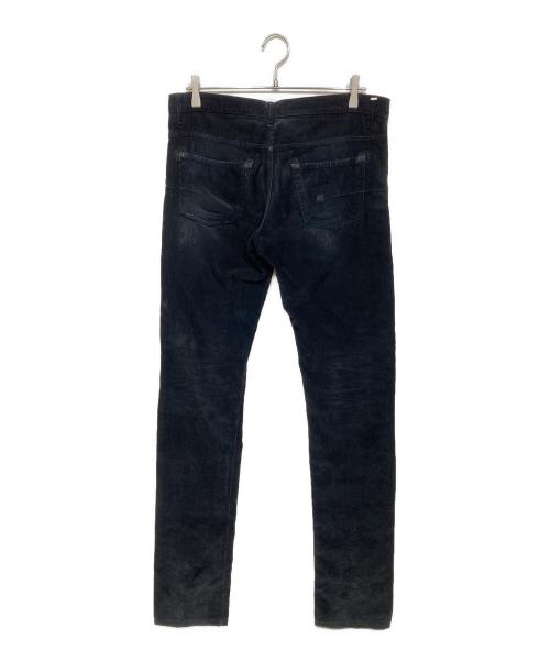 DIOR HOMME（ディオール オム）DIOR HOMME (ディオール オム) リペア加工 コーデュロイパンツ ブラック サイズ:31の古着・服飾アイテム
