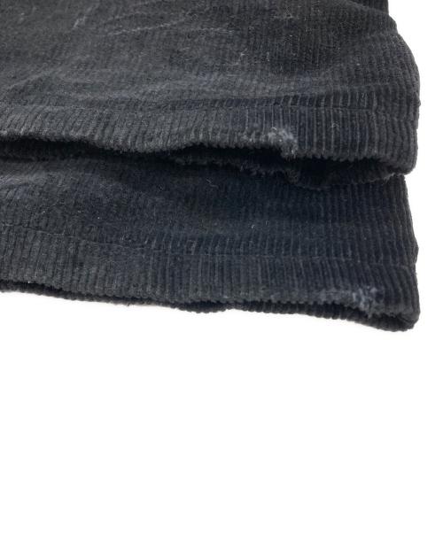 DIOR HOMME（ディオール オム）DIOR HOMME (ディオール オム) リペア加工 コーデュロイパンツ ブラック サイズ:31の古着・服飾アイテム