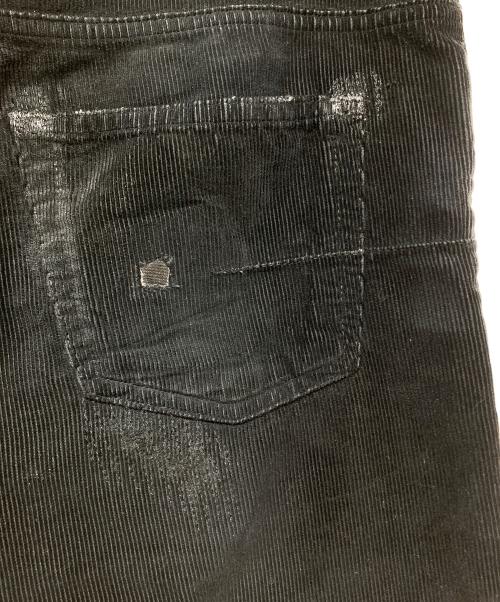 DIOR HOMME（ディオール オム）DIOR HOMME (ディオール オム) リペア加工 コーデュロイパンツ ブラック サイズ:31の古着・服飾アイテム