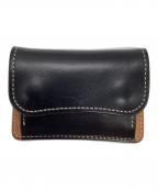 WILDSWANS×COLLECTORSワイルドスワンズ×コレクターズ）の古着「コインケース」｜ブラック×ブラウン