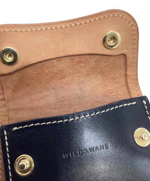WILDSWANS（ワイルドスワンズ）WILDSWANS (ワイルドスワンズ) COLLECTORS (コレクターズ) コインケース ブラック×ブラウンの古着・服飾アイテム