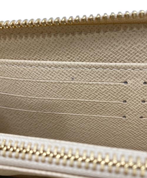 LOUIS VUITTON（ルイ ヴィトン）LOUIS VUITTON (ルイ ヴィトン) N61210 / ラウンドファスナー財布 ホワイトの古着・服飾アイテム