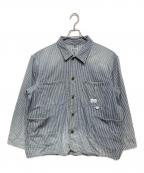 UNION HERCULES MADEユニオン ヘラクレス メイド）の古着「CHORE JACKET」｜ブルー×ホワイト