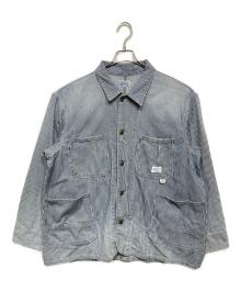 UNION HERCULES MADE（ユニオン ヘラクレス メイド）の古着「CHORE JACKET」｜ブルー×ホワイト