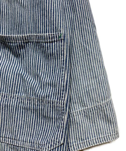 UNION HERCULES MADE（ユニオン ヘラクレス メイド）UNION HERCULES MADE (ユニオン ヘラクレス メイド) CHORE JACKET ブルー×ホワイト サイズ:40の古着・服飾アイテム
