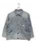 UNION HERCULES MADE（ユニオン ヘラクレス メイド）の古着「CHORE JACKET」｜ブルー×ホワイト