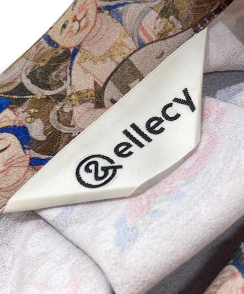 &ellecy（アンドエルシー）&ellecy (アンドエルシー) 猫如来ワンピース ブラウン サイズ:Mの古着・服飾アイテム