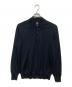 BATONER（バトナ―）の古着「SUPERIOR HIGH GAUGE MERINO POLO」｜ブラック
