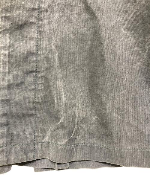 tricot COMME des GARCONS（トリココムデギャルソン）tricot COMME des GARCONS (トリココムデギャルソン) フリルデザインミリタリースカート グレー サイズ:Mの古着・服飾アイテム
