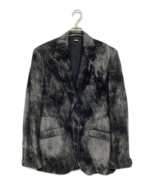 JOHN GALLIANO（ジョンガリアーノ）JOHN GALLIANO (ジョンガリアーノ) テーラードジャケット ブラック サイズ:46の古着・服飾アイテム