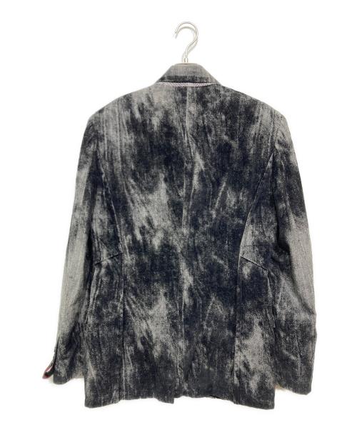 JOHN GALLIANO（ジョンガリアーノ）JOHN GALLIANO (ジョンガリアーノ) テーラードジャケット ブラック サイズ:46の古着・服飾アイテム