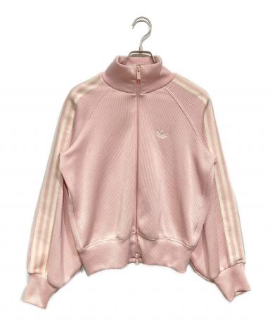 中古・古着通販】adidas (アディダス) KNIT BALOON TRACK TOP ピンク