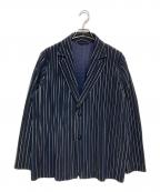 HOMME PLISSE ISSEY MIYAKEオム プリッセ イッセイ ミヤケ）の古着「テーラードジャケット」｜ネイビー