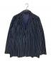 HOMME PLISSE ISSEY MIYAKE（オム プリッセ イッセイ ミヤケ）の古着「テーラードジャケット」｜ネイビー