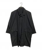 132 5. ISSEY MIYAKE132 5. イッセイ ミヤケ）の古着「比翼コート」｜ブラック