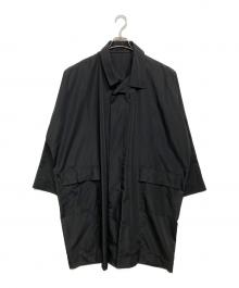 132 5. ISSEY MIYAKE（132 5. イッセイ ミヤケ）の古着「比翼コート」｜ブラック