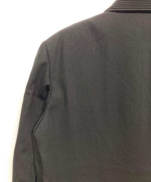 ISSEY MIYAKE MEN（イッセイミヤケメン）ISSEY MIYAKE MEN (イッセイミヤケメン) プリーツレイヤードテーラードジャケット ブラック サイズ:4の古着・服飾アイテム
