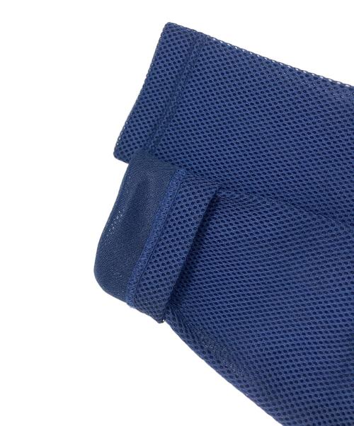 EMPORIO ARMANI（エンポリオ アルマーニ）EMPORIO ARMANI (エンポリオ アルマーニ) パンチングスウェット ネイビー×グレー サイズ:Sの古着・服飾アイテム