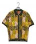 SUPREME（シュプリーム）の古着「Abstract Textured Zip Up Polo」｜グリーン