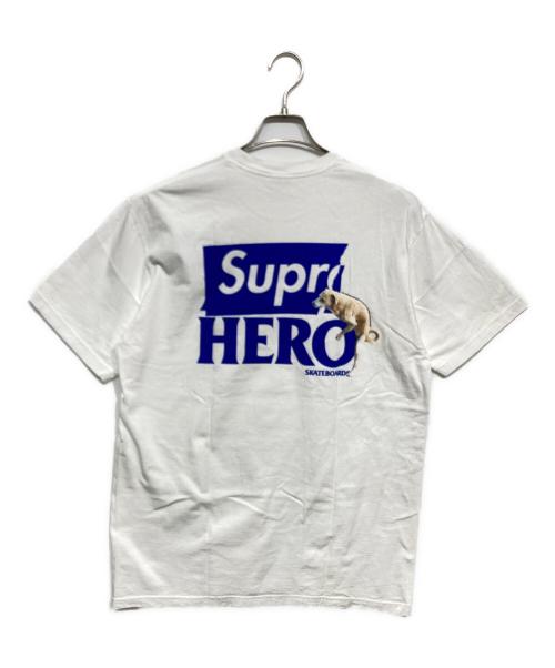 SUPREME（シュプリーム）SUPREME (シュプリーム) ANTIHERO (アンタイヒーロー) Dog Tee ホワイト サイズ:Mの古着・服飾アイテム