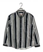 NIKE×SUPREMEナイキ×シュプリーム）の古着「Cotton Twill Shirt」｜ホワイト×ブラック
