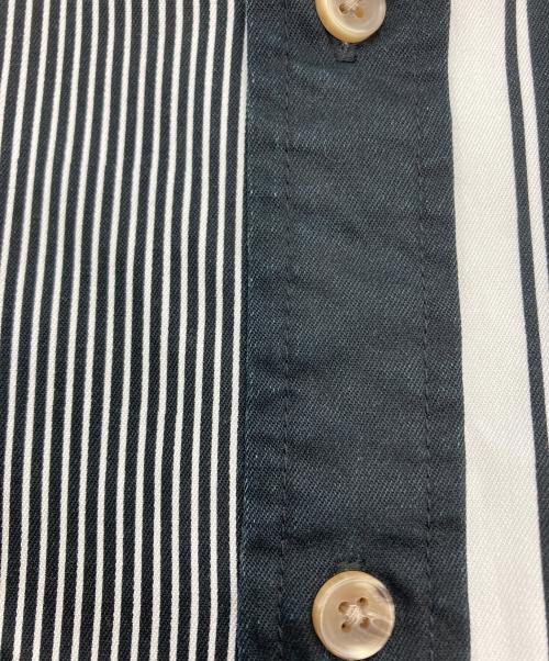 NIKE（ナイキ）NIKE (ナイキ) SUPREME (シュプリーム) Cotton Twill Shirt ホワイト×ブラック サイズ:Mの古着・服飾アイテム