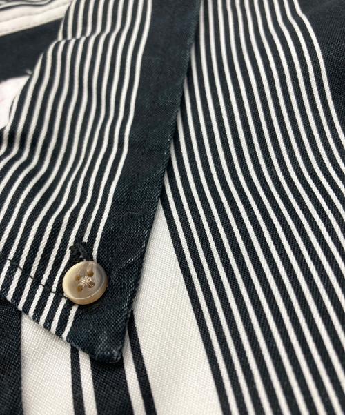 NIKE（ナイキ）NIKE (ナイキ) SUPREME (シュプリーム) Cotton Twill Shirt ホワイト×ブラック サイズ:Mの古着・服飾アイテム