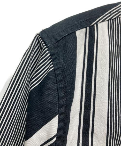 NIKE（ナイキ）NIKE (ナイキ) SUPREME (シュプリーム) Cotton Twill Shirt ホワイト×ブラック サイズ:Mの古着・服飾アイテム