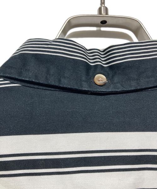 NIKE（ナイキ）NIKE (ナイキ) SUPREME (シュプリーム) Cotton Twill Shirt ホワイト×ブラック サイズ:Mの古着・服飾アイテム