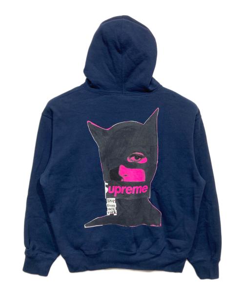 SUPREME（シュプリーム）SUPREME (シュプリーム) Catwoman Hooded Sweatshirt ネイビー サイズ:Mの古着・服飾アイテム