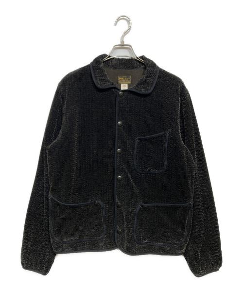 RRL（ダブルアールエル）RRL (ダブルアールエル) ツイードプリントコーデュロイジャケット ブラウン サイズ:Mの古着・服飾アイテム