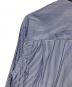 中古・古着 Graphpaper (グラフペーパー) BROAD STRIPE L/S OVERSIZED BAND COLLAR SHIRT ブルー×ホワイト サイズ:Free：12000円
