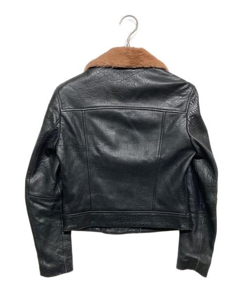 ALL SAINTS（オールセインツ）ALL SAINTS (オールセインツ) ダブルライダースジャケット ブラック サイズ:記載なしの古着・服飾アイテム