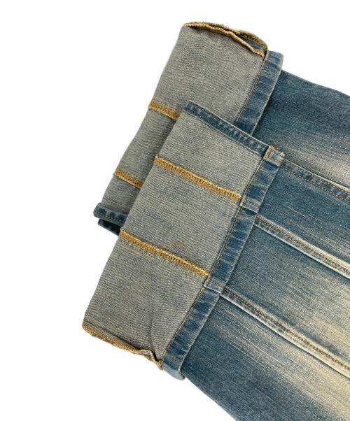 LE CIEL BLEU（ルシェルブルー）LE CIEL BLEU (ルシェルブルー) コンバーチブルデニムドレス インディゴ サイズ:36の古着・服飾アイテム