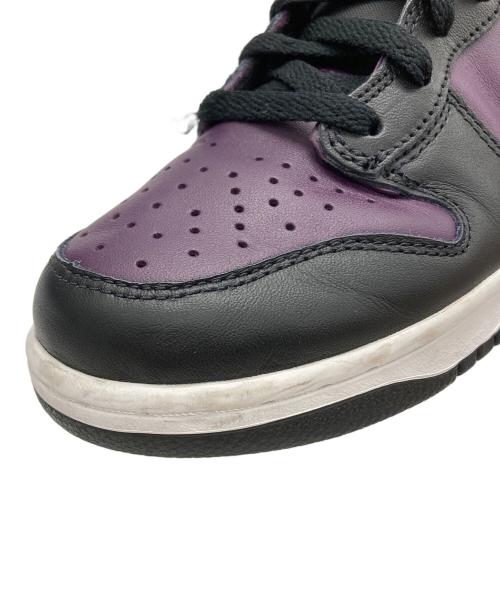 NIKE（ナイキ）NIKE (ナイキ) FRAGMENT DESIGN (フラグメントデザイン) Dunk High City Pack Beijing ブラック×パープル サイズ:27の古着・服飾アイテム